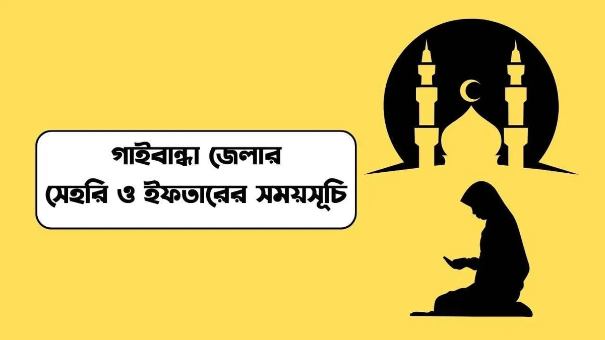 আজকের ইফতারের সময়সূচি — BD news