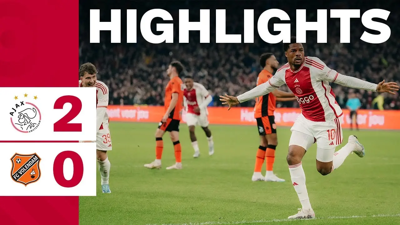 Ajax বনাম FC Volendam: ফুটবল যুদ্ধের বর্ণনা