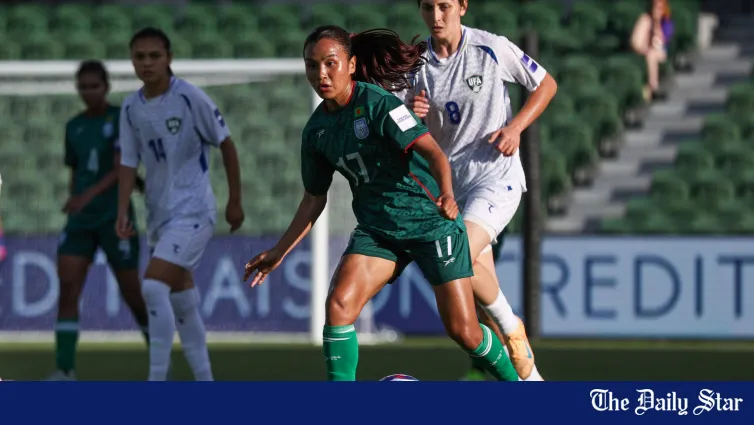 Bangladesh vs uzbekistan football match