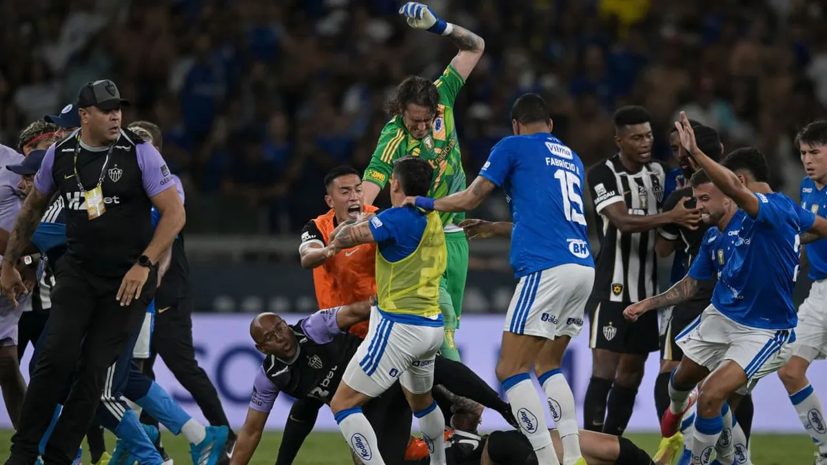 cruzeiro vs atlético mineiro red card — BD news