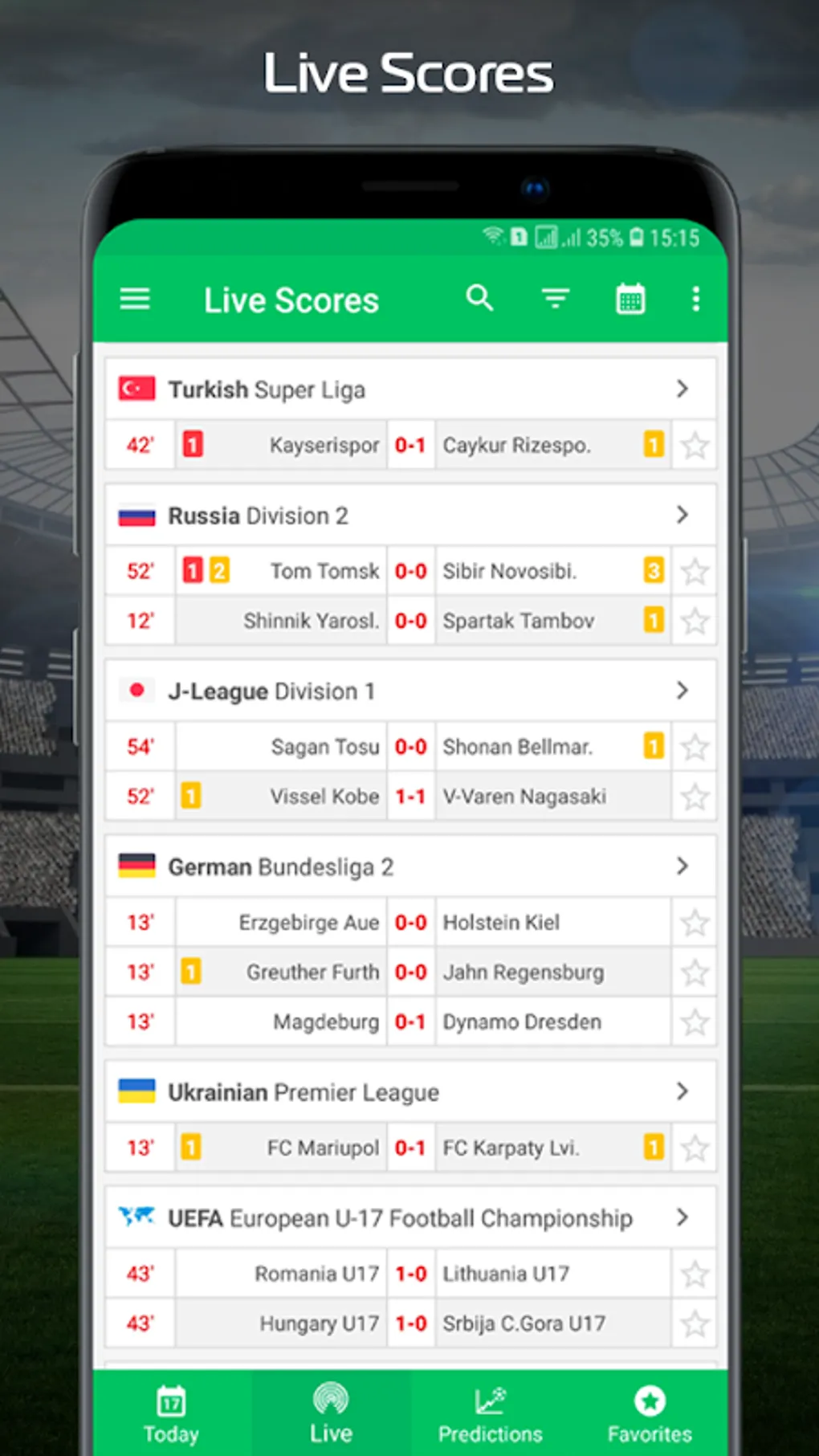 football live score — BD news