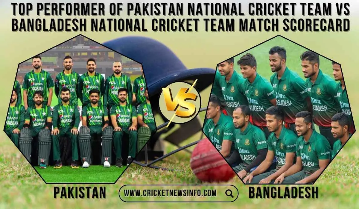 Pakistan national cricket team vs bangladesh national cricket team match scorecard