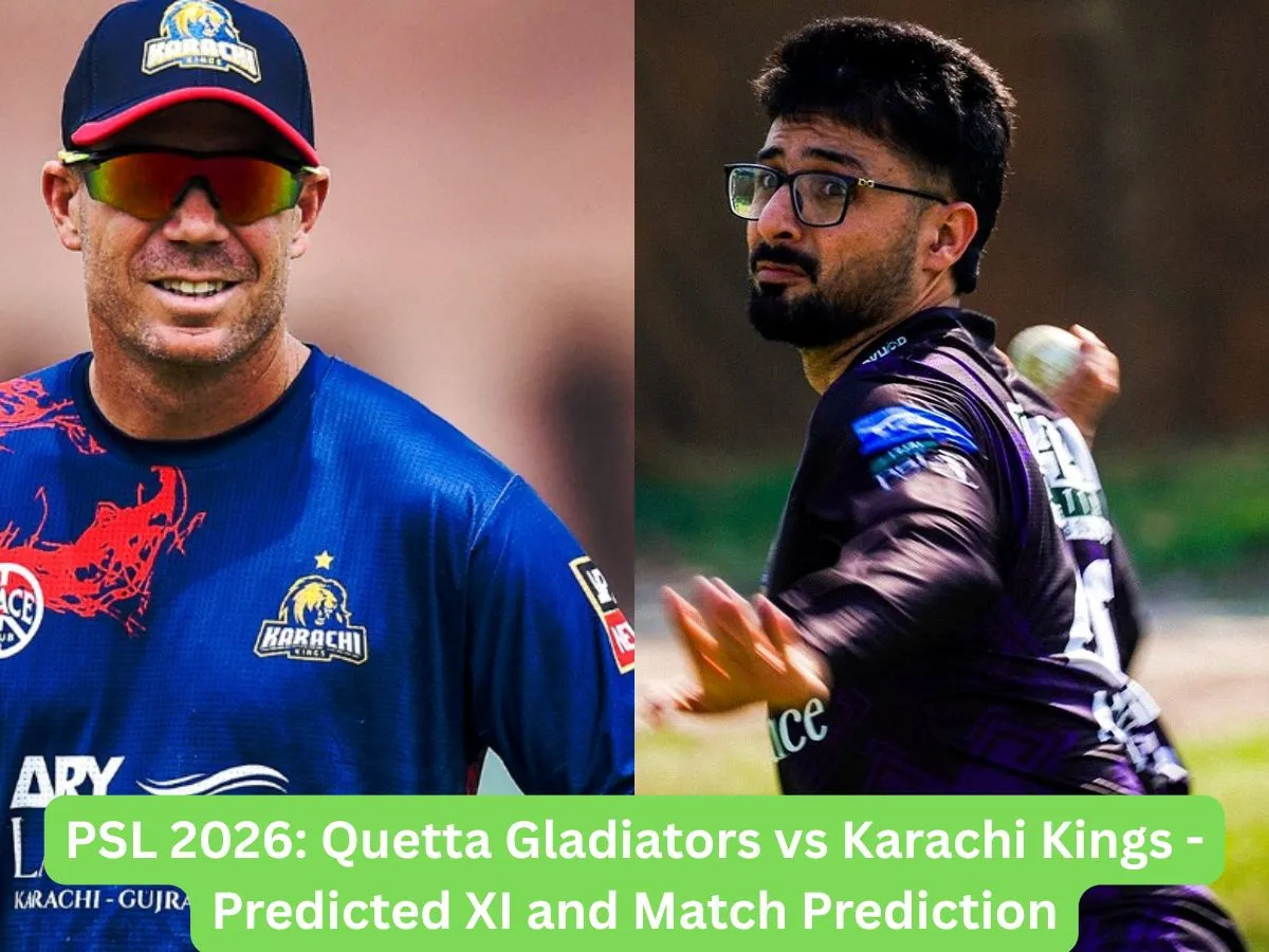 Quetta gladiators vs karachi kings: কোয়েটা গ্ল্যাডিয়েটর্স বনাম করাচি কিংস