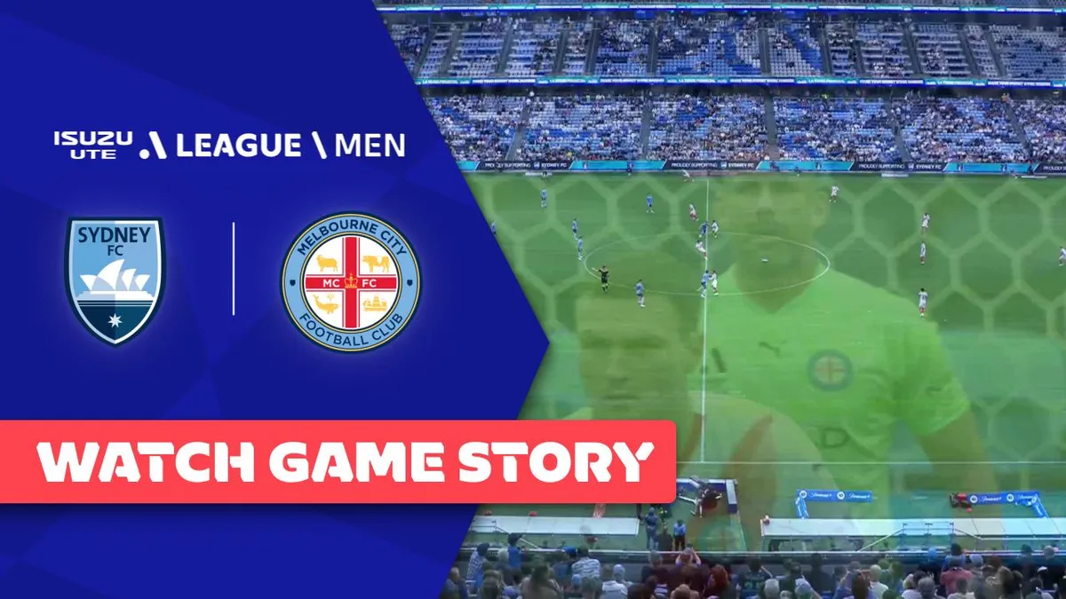 sydney fc vs melbourne city fc — BD news