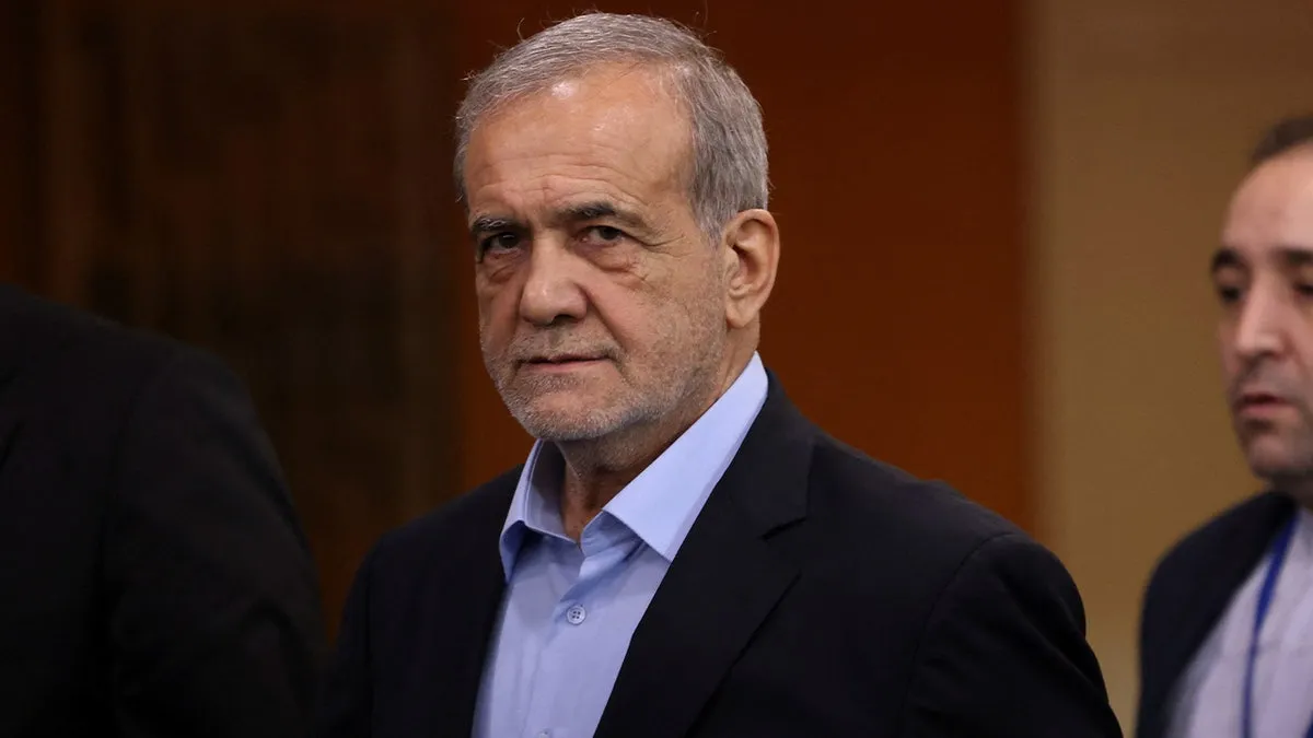 iranian president masoud pezeshkian — BD news