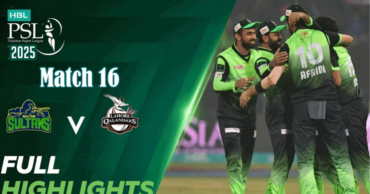 lahore qalandars vs multan sultans — BD news