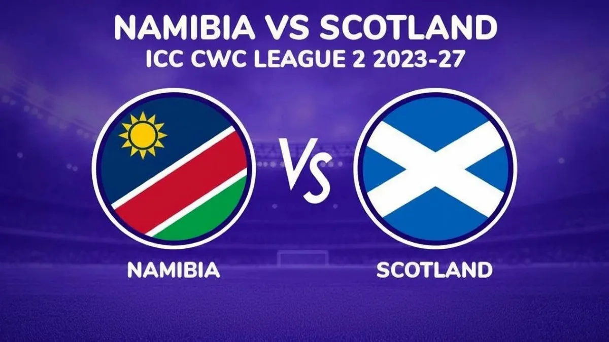 namibia vs scotland — BD news