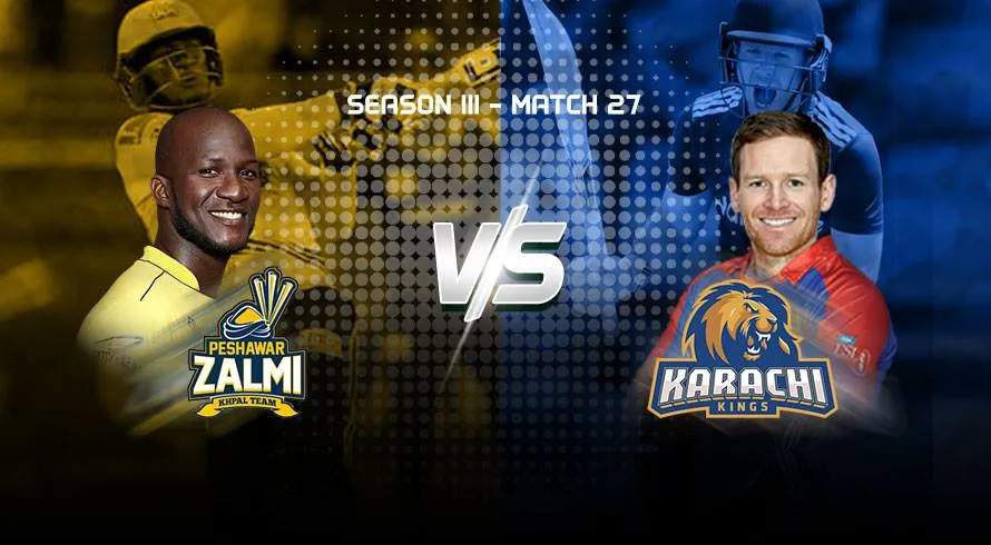 peshawar zalmi vs karachi kings — BD news
