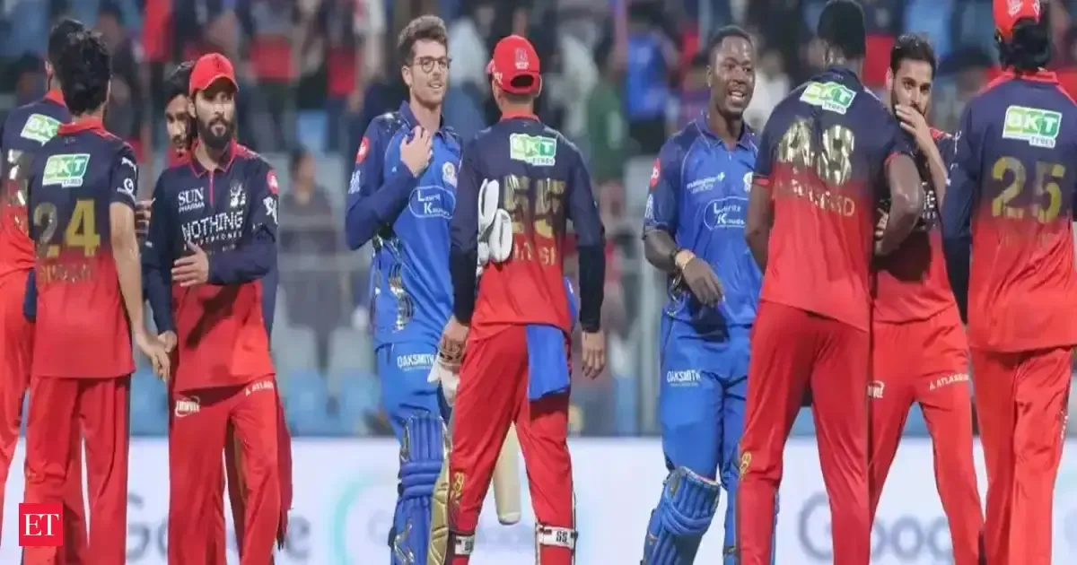 royal challengers bengaluru vs mumbai indians standings — BD news