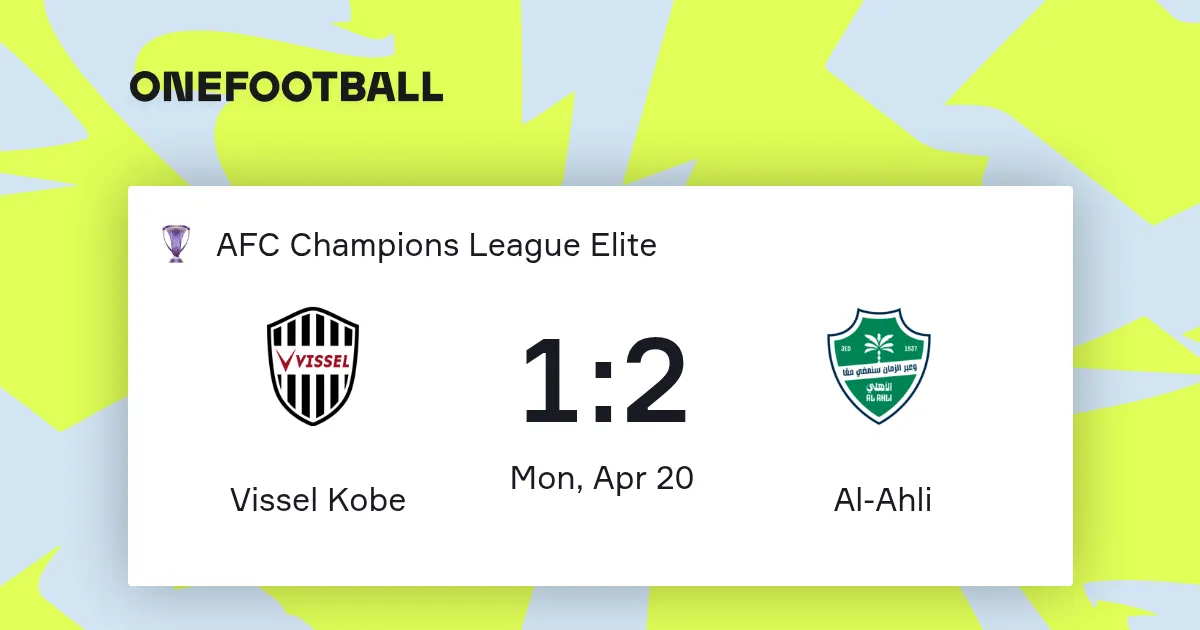 vissel kobe vs al-ahli — BD news